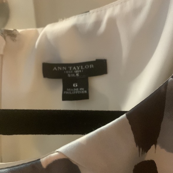 NWT new with tags, Ann Taylor Silk mid length dress - Picture 6 of 9